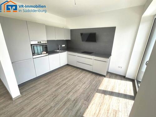 Foto - Neubau! Topmoderne Wohnung mit Küche und Balkon über Arztpraxis in Garrel!