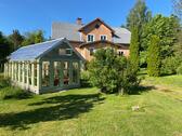Foto - Großes Einfamilienhaus (Südschweden) mit GartenGewächshaus