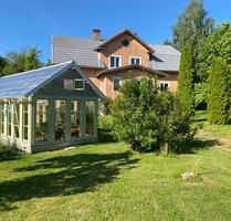 Großes Einfamilienhaus (Südschweden) mit GartenGewächshaus - Drelsdorf