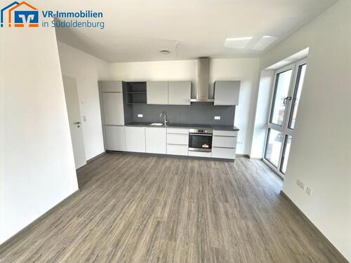 Foto - Neubau! Topmoderne Wohnung mit Küche und Balkon über Arztpraxis in Garrel!