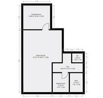 3-Zimmer-Wohnung ca. 60 m² – Erstbezug nach Sanierung mit Garten - Köln Kalk