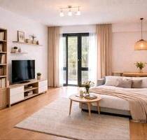 Möblierte 1-Zimmer-Wohnung 3min von S-Bahn Unterschleißheim