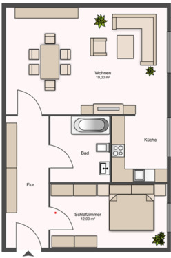 Foto - Gemütliche 2-Zimmer-Wohnung; ruhige Altstadtlage in Schönebeck