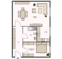 Gemütliche 2-Zimmer-Wohnung; ruhige Altstadtlage in Schönebeck - Schönebeck (Elbe)