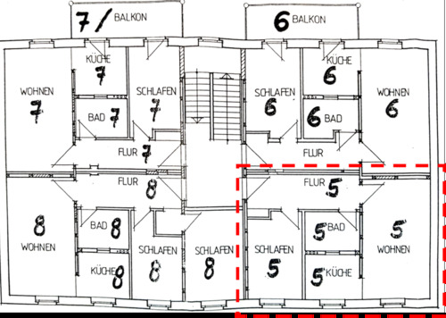 Foto - Etagenwohnung zur Miete in Schönebeck (Elbe)