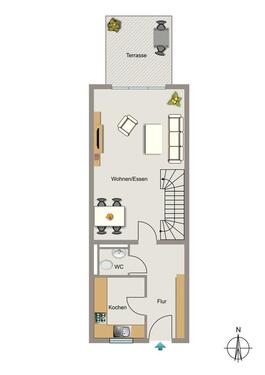 Foto - 4 Zimmer Etagenwohnung zur Miete in Duisburg