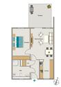 Foto - 2 Zimmer Erdgeschoßwohnung zur Miete in Duisburg