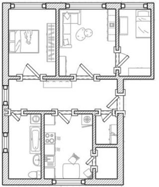 Foto - gemütliche Wohnung in der Nähe von Templin