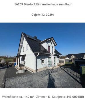 Foto - Einfamilienhaus zu verkaufen - 443.000,00&nbsp;EUR Kaufpreis, ca.&nbsp; 140,00&nbsp;m&sup2;