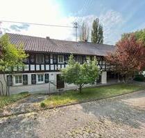 Gemütliches Bauernhaus in Stadtlauringen m. idyllischem Garten