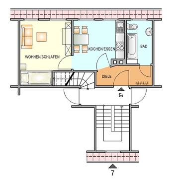 Foto - 1 Zimmer Etagenwohnung zur Miete in Remscheid