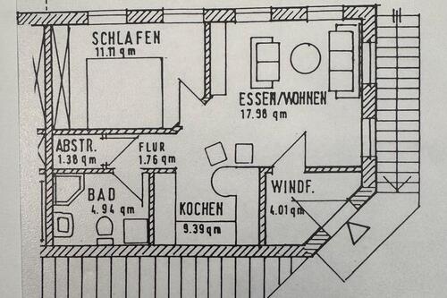 Foto - 2 Zimmer Wohnung zu vermieten - 840,00&nbsp;EUR Kaltmiete, ca.&nbsp; 52,00&nbsp;m&sup2;