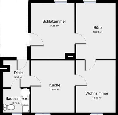 Foto - 3ZKB Wohnung mit ca 60qm im 2 OG Nähe Stadtpark Kaiserslautern