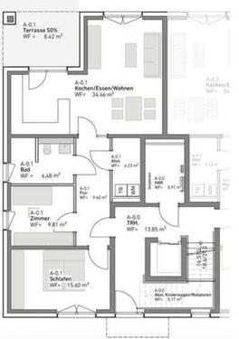 Foto - Etagenwohnung in Wegberg zur Miete
