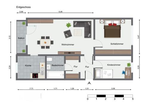 Foto - 3 Zimmer Wohnung Schwerin Krebsförden