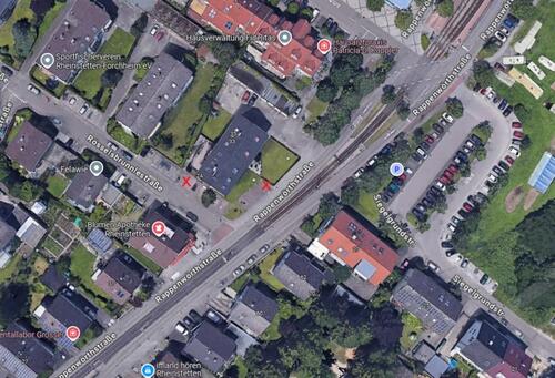 Foto - PKW Parkplatz am Rösselsbrünnle 50m zur S2 Bahn