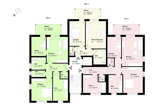 Foto - Etagenwohnung in Erkner zur Miete