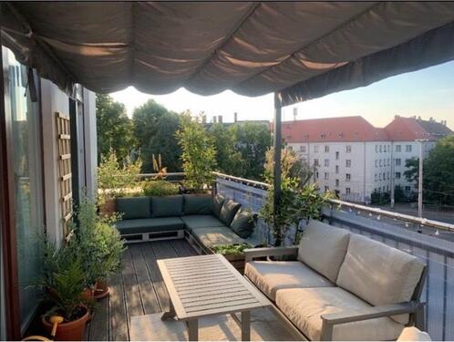 Foto - Schöne 2-Raum in Leipzig zur Untermiete mit Dach Terrasse