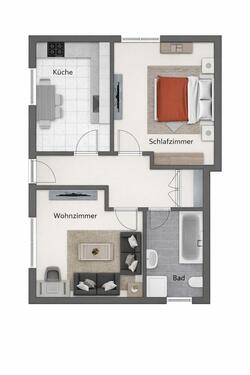 Foto - Moderne 2-Zimmer-Einliegerwohnung im Zentrum von Lindlar