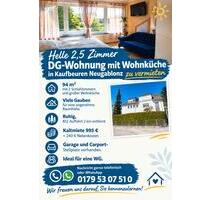 Helle 2,5 Zimmer DG-Whg mit Wohnküche in KF - Kaufbeuren