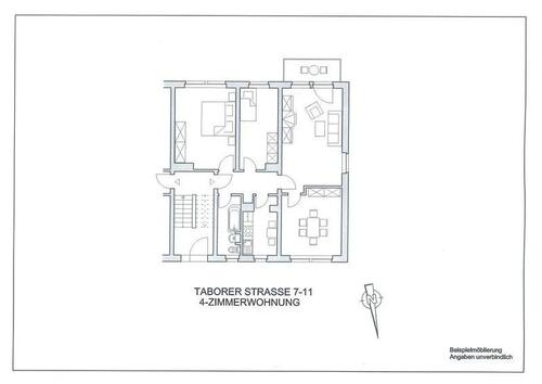 Foto - 4 Zimmer Etagenwohnung zur Miete in Naumburg (Saale)
