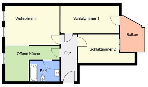 Foto - Etagenwohnung zur Miete in Meißen