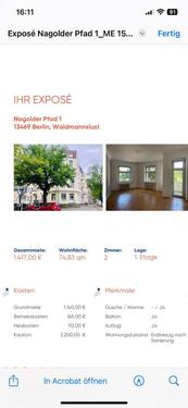 Foto - 2 Zimmer Etagenwohnung in Berlin