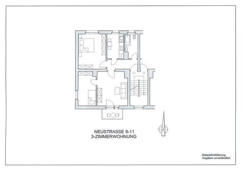 Foto - 3 Zimmer Etagenwohnung in Naumburg (Saale)