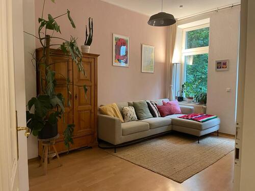 Foto - Zwischenmiete: Möblierte Altbauwohnung im Grünen mit 2 Balkonen