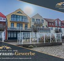 Attraktive Einzelhandelsfläche direkt am Hafen von Barth mit Wasserblick und Terrasse