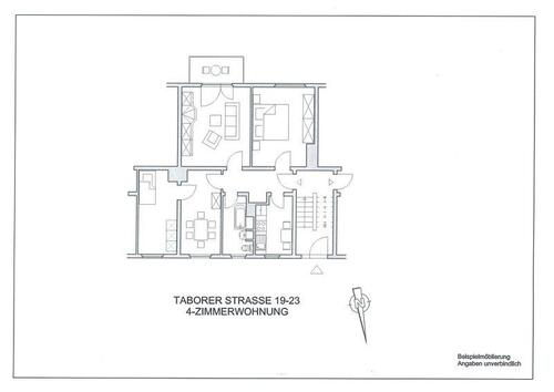 Foto - Etagenwohnung in Naumburg (Saale) zur Miete