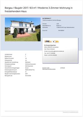 Foto - Moderne 3 Zimmer Wohnung - 992,00&nbsp;EUR Kaltmiete, ca.&nbsp; 83,00&nbsp;m&sup2;