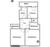 Wohnungsswap - 3 Zimmer, 60 m² - Paulstraße, Köln