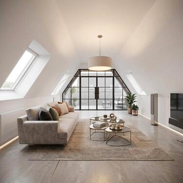 Foto - Helle 3-Zimmer-Dachgeschosswohnung mit Balkon & Stellplatz
