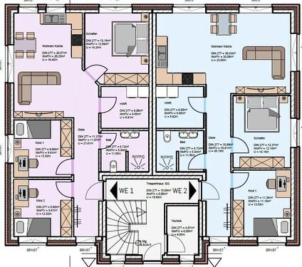 Foto - 4 Zimmer Erdgeschoßwohnung zur Miete in Moormerland