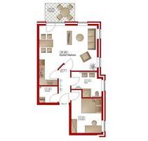 Helle 2-Zimmer-Wohnung mit Balkon & Einbauküche in Oldenburg