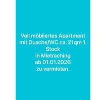 Voll möbliertes Apartment, 21qm - Bad Aibling