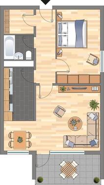 Foto - 2 Zimmer Etagenwohnung in Melsdorf