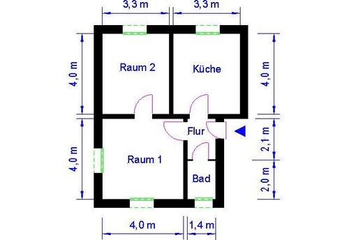 Foto - Etagenwohnung in Magdeburg