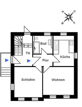 Foto - Gemütliche helle 2 Raumwohnung in Großröhrsdorf