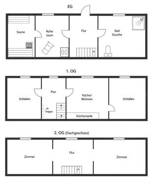 Foto - 4-Raum-Wohnung mit Sauna in der Innenstadt