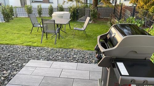 Foto - Möbilierte 1-Zimmer-Wohnung mit großem Garten in ruhiger Lage