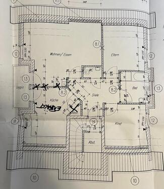 Foto - Etagenwohnung in Petershagen zur Miete