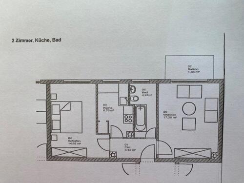 Foto - 2 Zimmer Etagenwohnung in Bad Homburg vor der Höhe