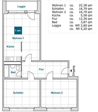 Foto - Etagenwohnung in Dresden