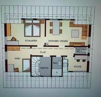 3 zimmer DG Wohnung in Winnenden