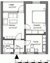 Foto - Schön hier zu wohnen. - 459,00&nbsp;EUR Kaltmiete, ca.&nbsp; 43,66&nbsp;m&sup2;