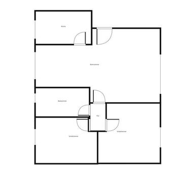 Foto - 3 Zimmer Erdgeschoßwohnung zur Miete in Kaufbeuren