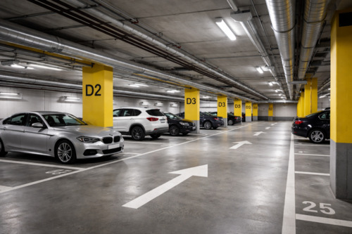 Foto - Tiefgaragenstellplatz zu vermieten – sicher & komfortabel