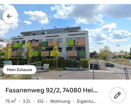 Foto - 3-Zi.-Wohnung Heilbronn mit Aufzug, Garten & TG – ohne Makler!!!